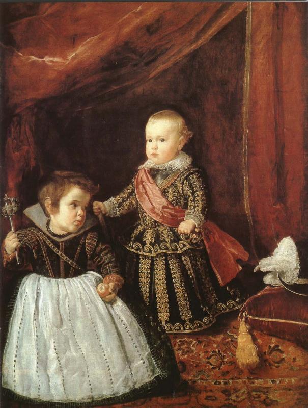 VELAZQUEZ, Diego Rodriguez de Silva y Basite and him playmate oil painting image